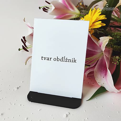 Čísla na stoly - elegant 010