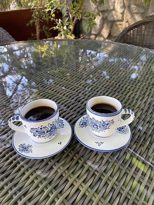 Nádoby - Sada šálok pre zamilovaných v klasike na objednávku - 17578456_