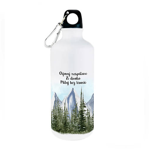 Turistické fľaše 600 ml