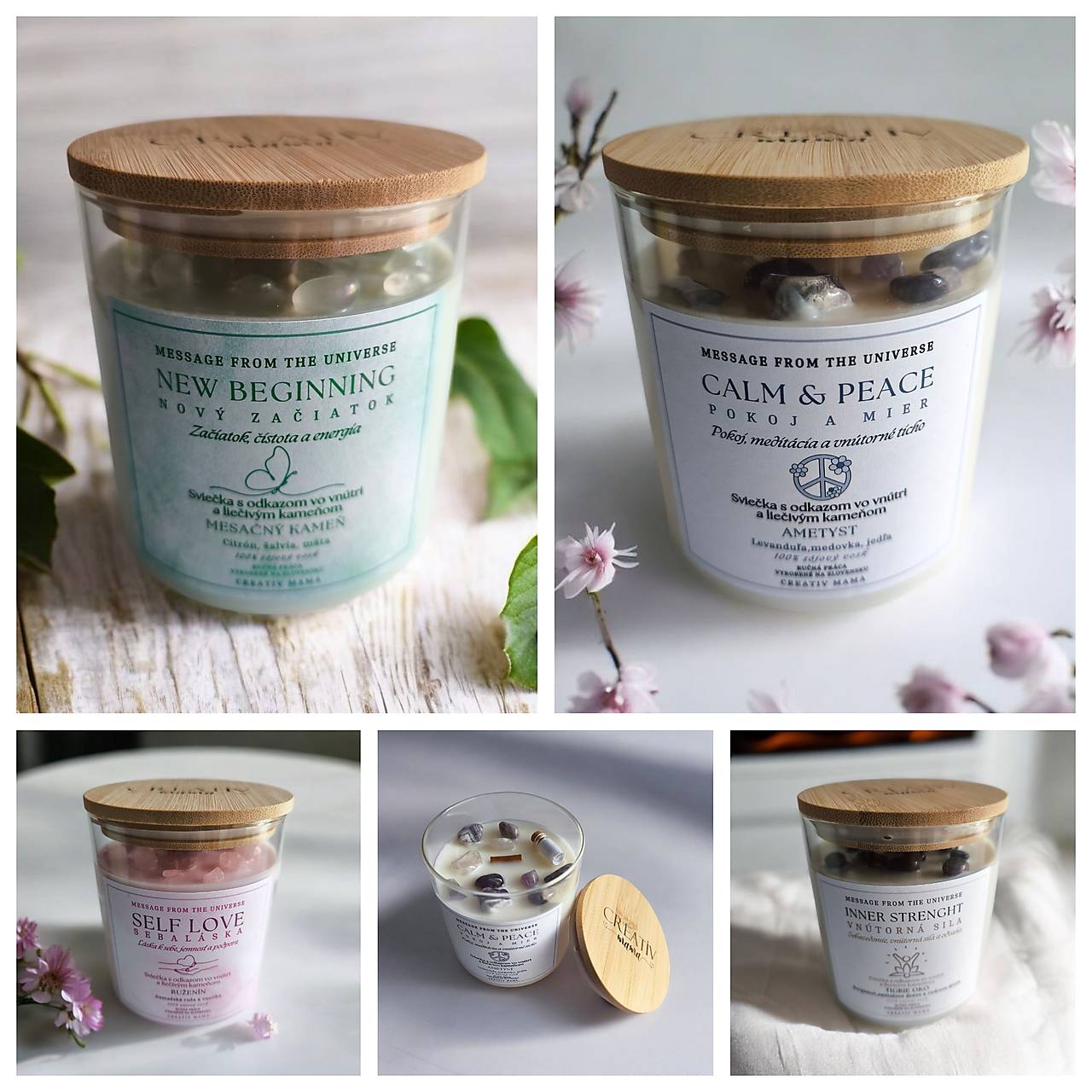 Vianočný darček s posolstvom Sójová sviečka