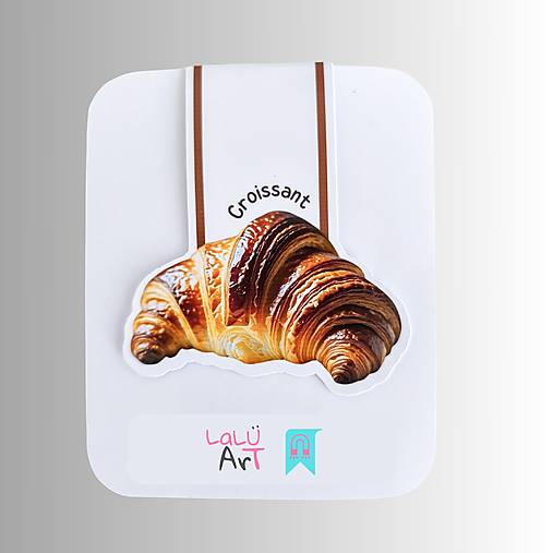 Magnetická záložka - Croissant