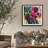Obrazy - Print "Jahody" - 17578785_