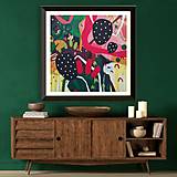 Obrazy - Print "Jahody" - 17578786_