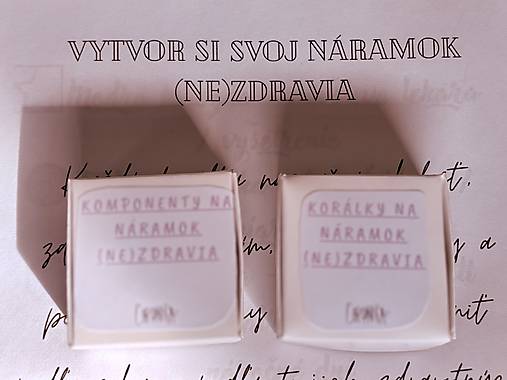Vytvor si svoj náramok (ne)zdravia
