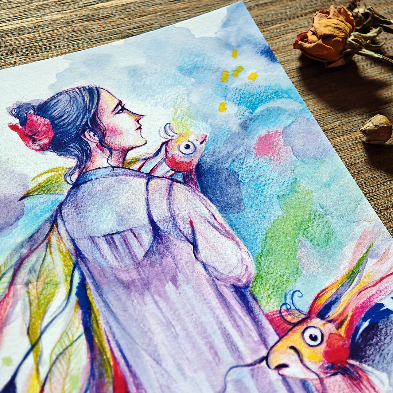 Medzi zlatými rybkami/ print