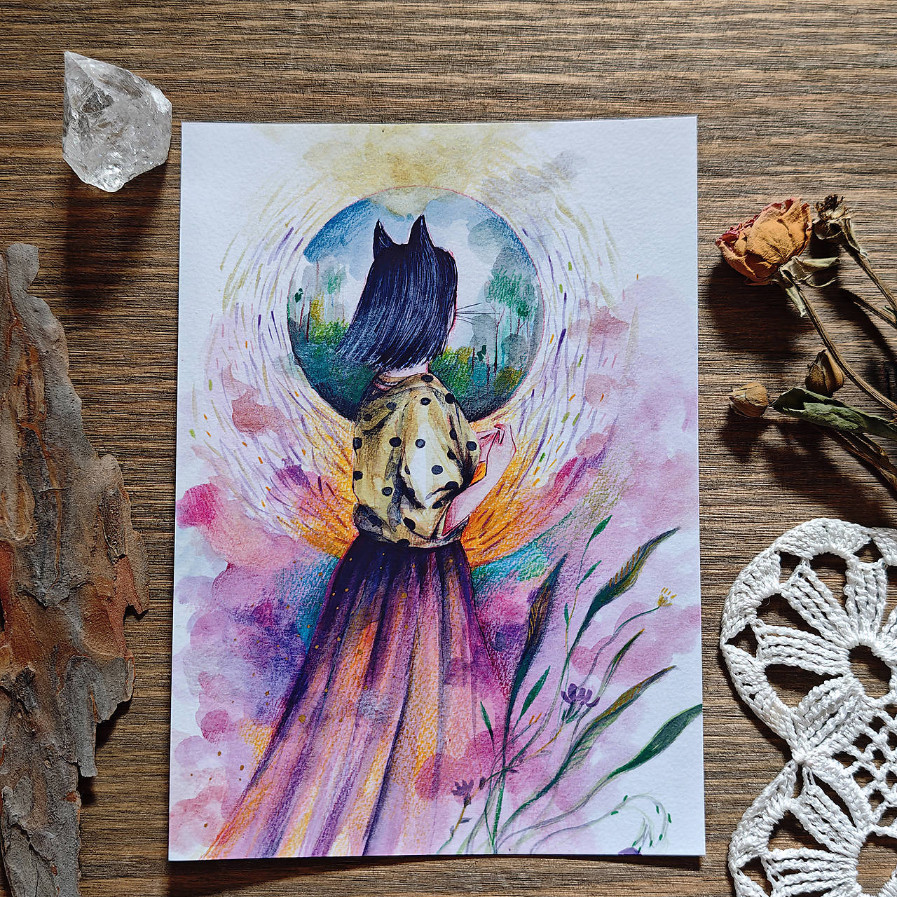 Ako mačka som/ print (A4)