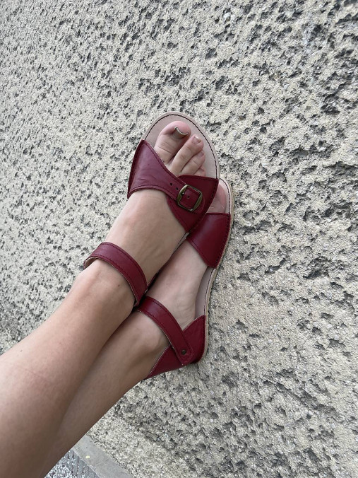 Ponožky, pančuchy, obuv - sandále barefoot Boho - 17581019_