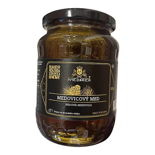 Včelie produkty - Jedľový medovicový med 950 g - 17584260_
