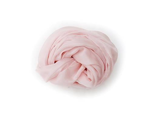 Šály a nákrčníky - "powder rose" hodvábny šál skladom - 17583375_