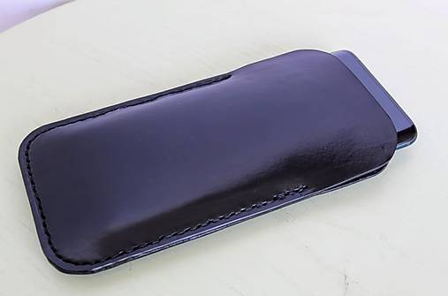 Na mobil - Kožené pouzdro na mobil – více barev - 17584127_