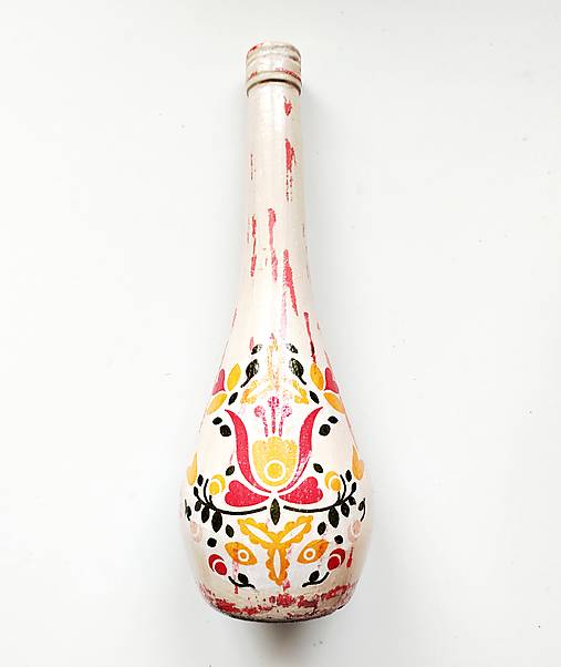 Nádoby - Flaša na domácu pálenku - 17585412_