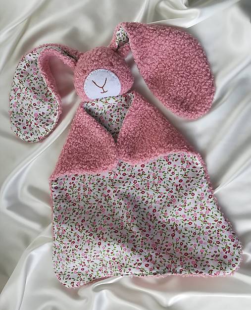 Hračky - Mojkáčik zajko- staroružový - 17584826_