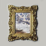 Obrazy - Akvarel - Miniature seascape no.3 - 17585666_