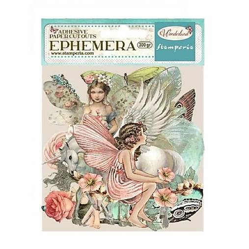 Papier - Stamperia Wonderland nálepky - 17587121_