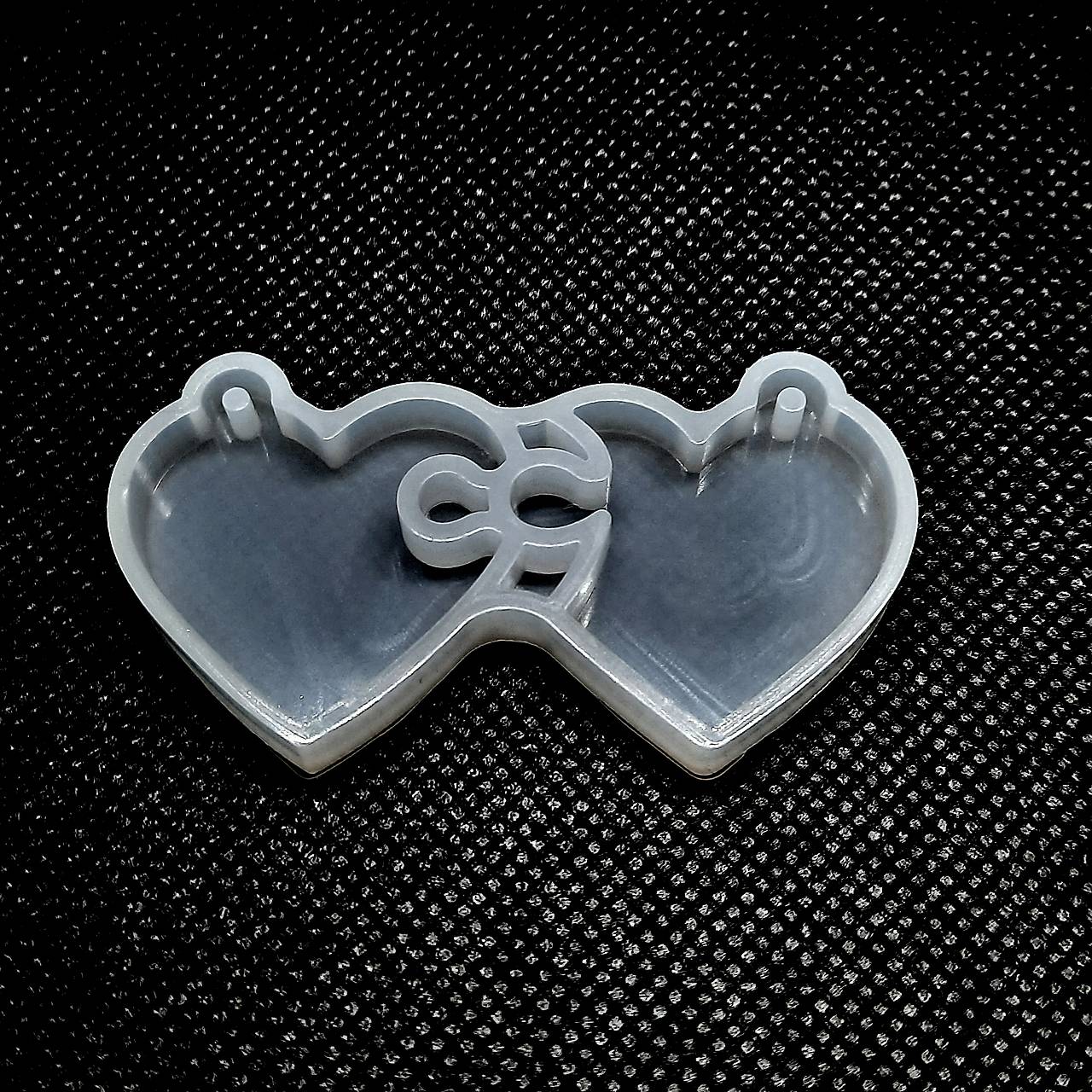 Silikónová forma PUZZLE na kľúčenku