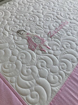 Detský textil - Detská deka ku krstinám - 17586913_