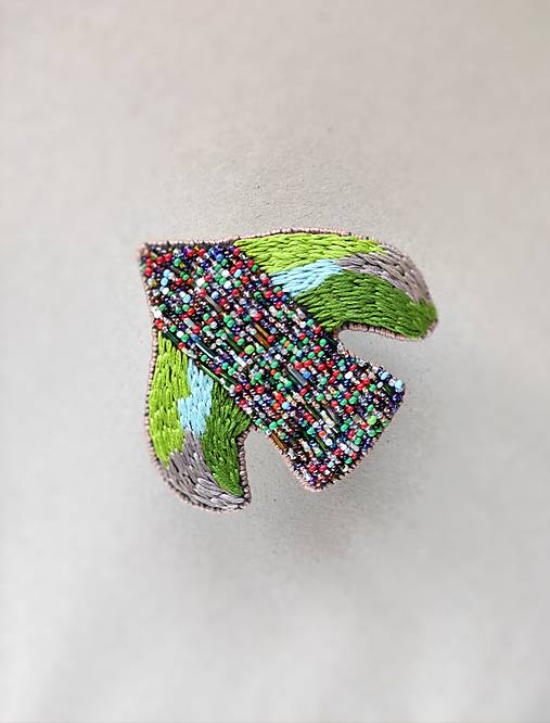 Brošne - Vtáčik - 17588243_