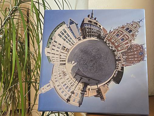 Obrazy - 360° panoráma Riga – námestie Radnica - 17588133_