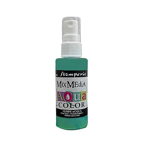Farby-laky - Sprejová farba Aqua Color KAQ003 Water Green - 17588830_