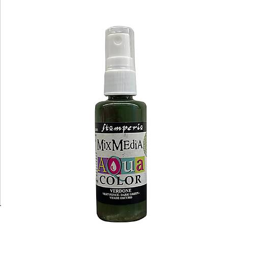 Farby-laky - Sprejová farba Aqua Color KAQ001 Dark Green - 17588837_
