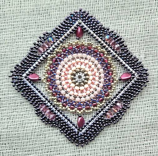 Náhrdelníky - mandala kolobeh života - 17588910_