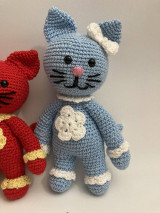 Hračky - mačka/mačička - 3 farby - 17590639_