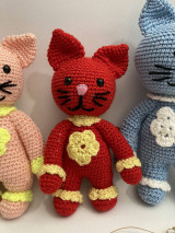 Hračky - mačka/mačička - 3 farby - 17590641_