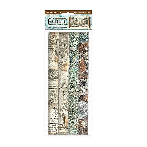 Textil - Polyesterová látka Songs of the Sea - 17592592_