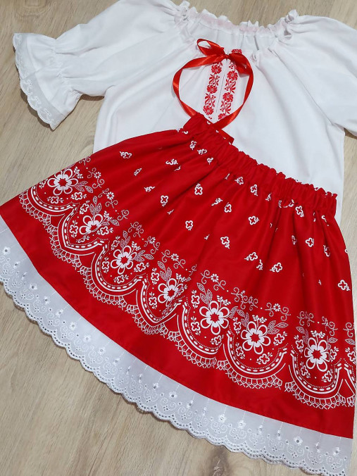 Detské oblečenie - Dievčenský kroj  (122) - 17592360_