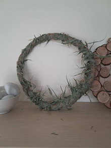 Dekorácie - Veniec bambusový (priemer 28 cm) - 17591222_