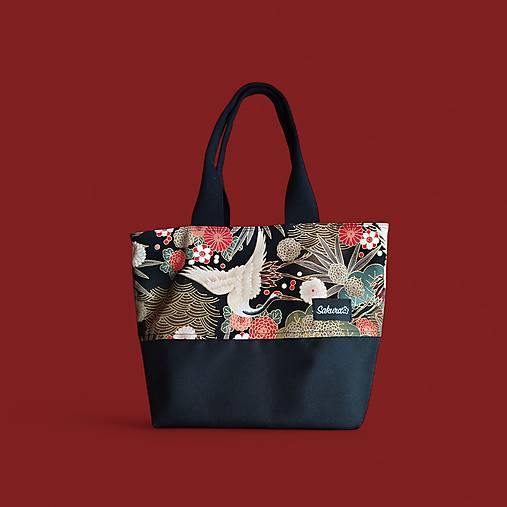 Handbag, japan crane