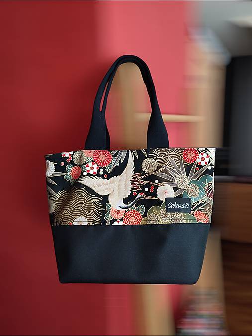 Handbag, japan crane