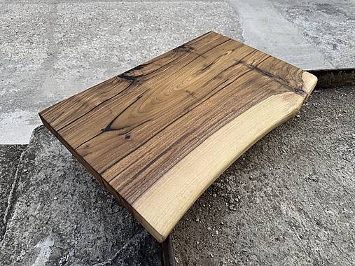 Nábytok - Orechová doska pod umývadlo  - 17591189_