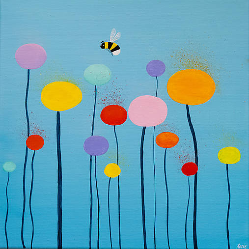 Čmeliak, Giclée art print 30x36