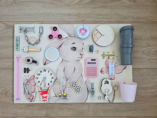 Hračky - Activity board ZAJO - 17593367_