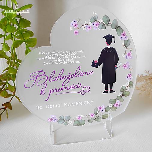 darček ku ukončeniu štúdia, promočný 001DA