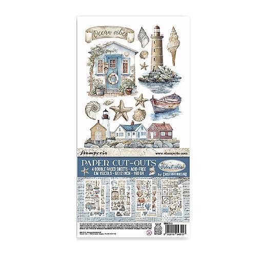 Papier - Stamperia Silent Sea papierové výrezy SBBCT12 - 17596235_