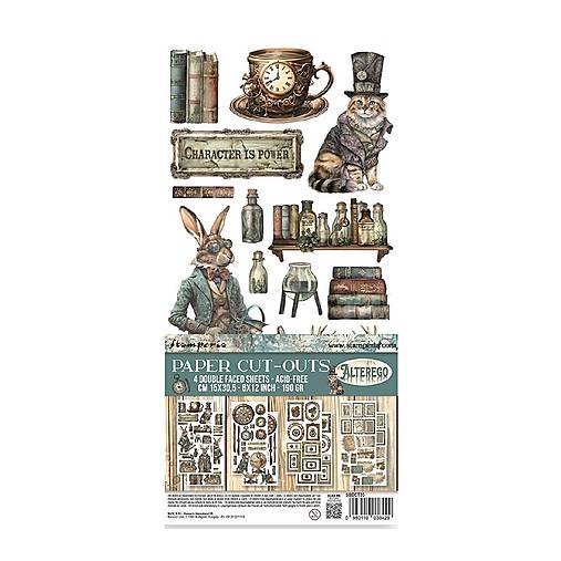 Papier - Stamperia Alterego papierové výrezy SBBCT03 - 17596238_