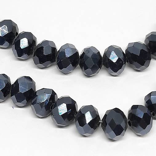 Sklenená rondelka 8x6mm-1ks