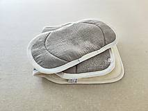 Detský textil - VLNIENKA Vložka proti poteniu do autosedačky JOIE i Spin 360 100% Merino top super wash Natural Mušelin Bambus - 17595198_