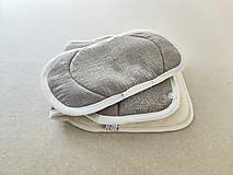 Detský textil - VLNIENKA Vložka proti poteniu do autosedačky JOIE i Spin 360 100% Merino top super wash Natural Mušelin Bambus - 17595199_