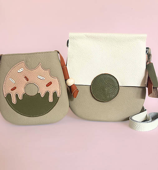 Detské tašky - Donutová sada - 17595908_