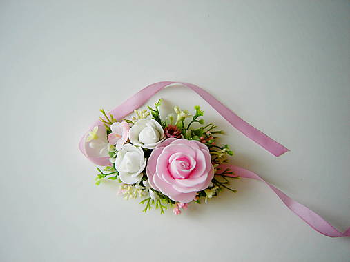 Náramky - Náramok kvetinový - 17595062_