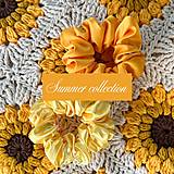  - Saténová scrunchie CLASSIC | Summer collection - 17595121_