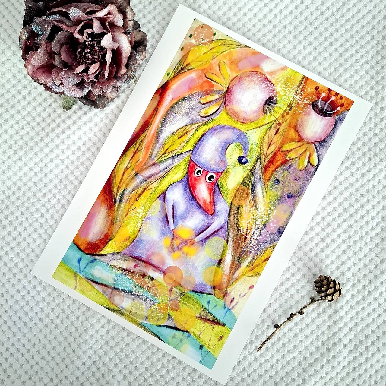 Troška večernej mágie / print A4