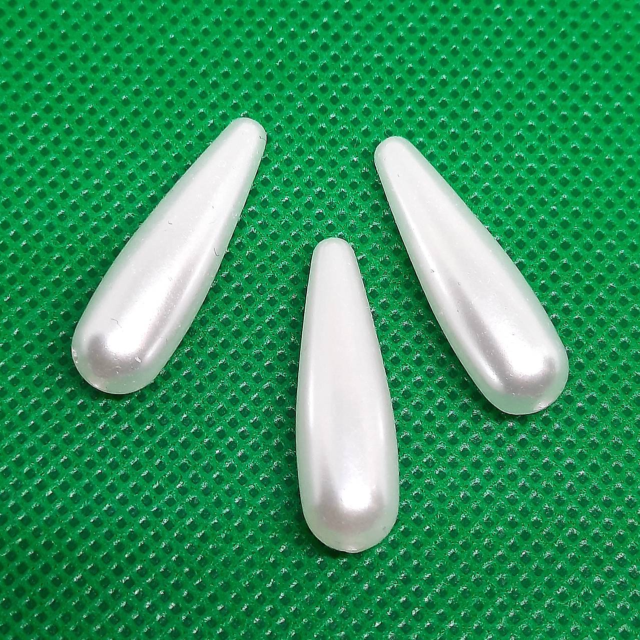 Kvapka plast-1ks (29x9mm-biela)