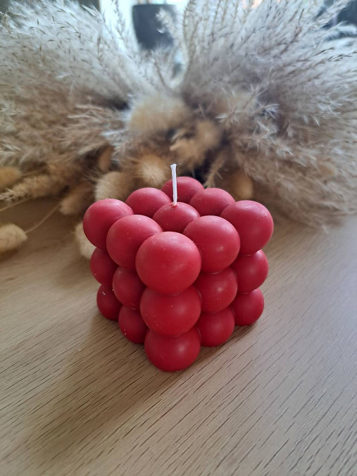 Sójová sviečka bublinka