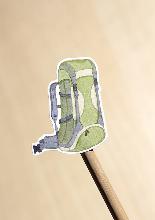 Hárok nálepiek - Pomôcky na stanovanie