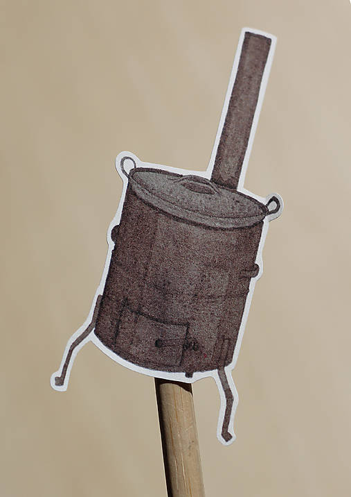 Hárok nálepiek - Pomôcky na táborenie