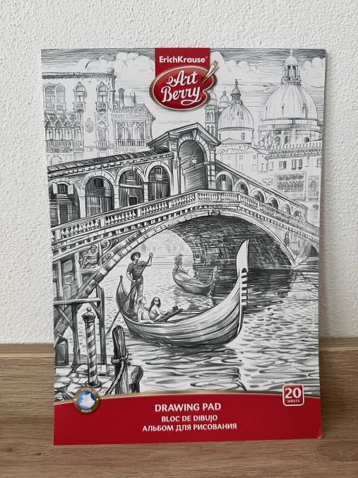 Papier - Skicár Art Berry (A4/20 listov) - 17597005_